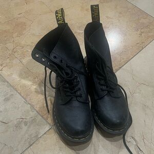 Dr martens 1460 pascal Virginia leather boots size 8